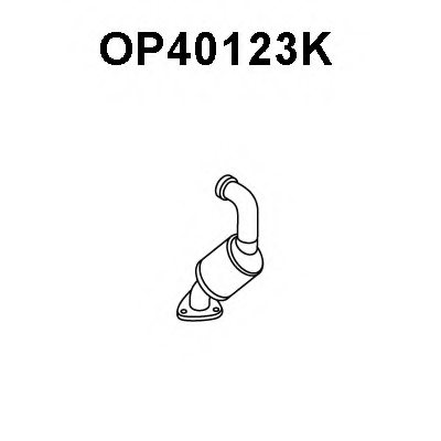 VENEPORTE OP40123K Catalytic Converter